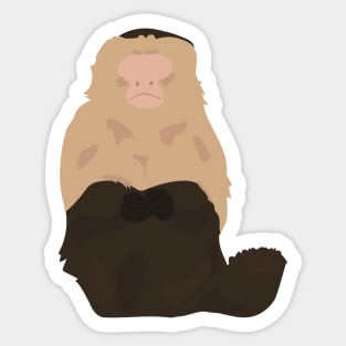 marcel the monkey Sticker